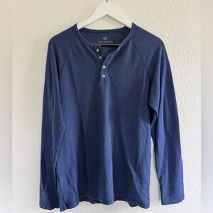 Mens Mack Weldon Long Sleeve Button Front Thermal Shirt